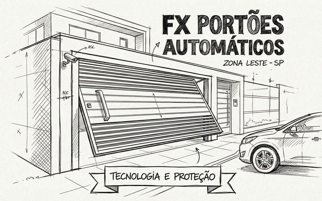 Portões Eletrônicos na Zona Leste de SP: Tecnologia e Proteção para seu Lar